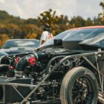 Mustang Engine Tuning - Man Photographing a Tuned Engine of a Racecar